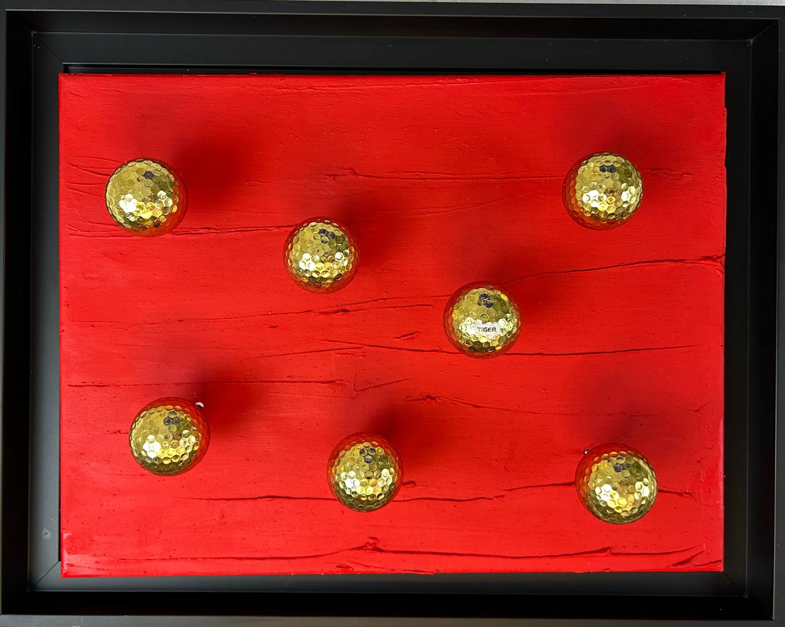 Seb Machten - Sport-inspired by the Tiger golf ball -Contemporary art