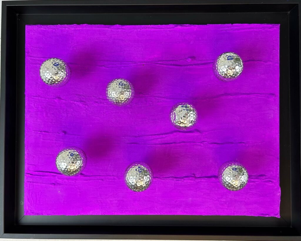 Seb Machten - Sport-inspired by the vintage golf ball -Contemporary art